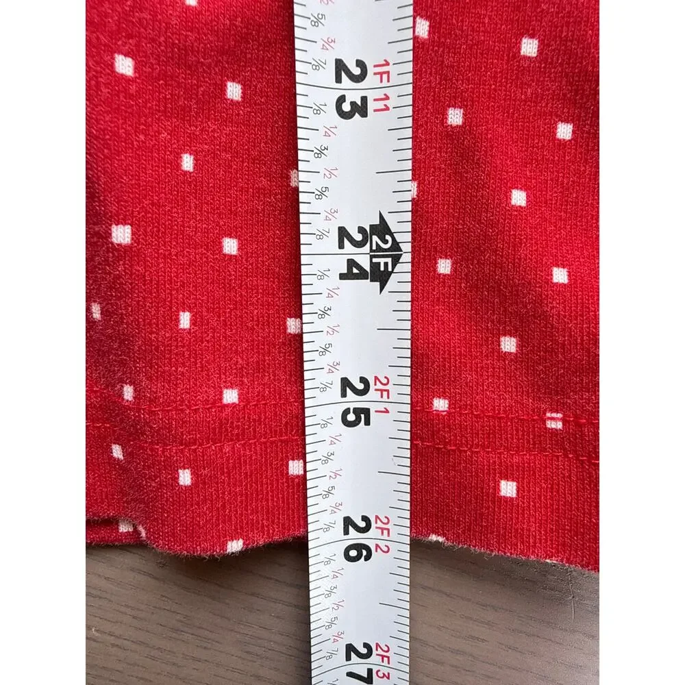 Hanna Andersson Snowflake Long Sleeve Shirt Size Medium Holiday PJs